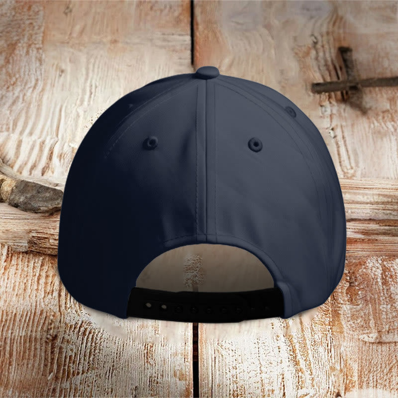 Dashingsoul  Simple Fingerprint Shape Art Print Casual Cap