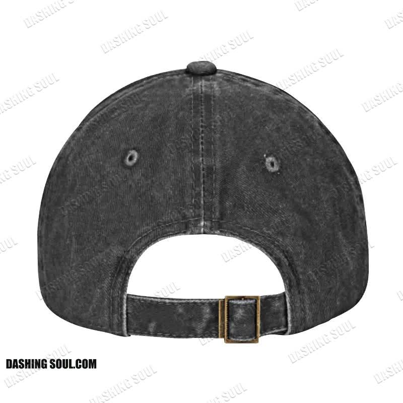 Unisex 100% Cotton Walking Beagles Vintage Print Cap