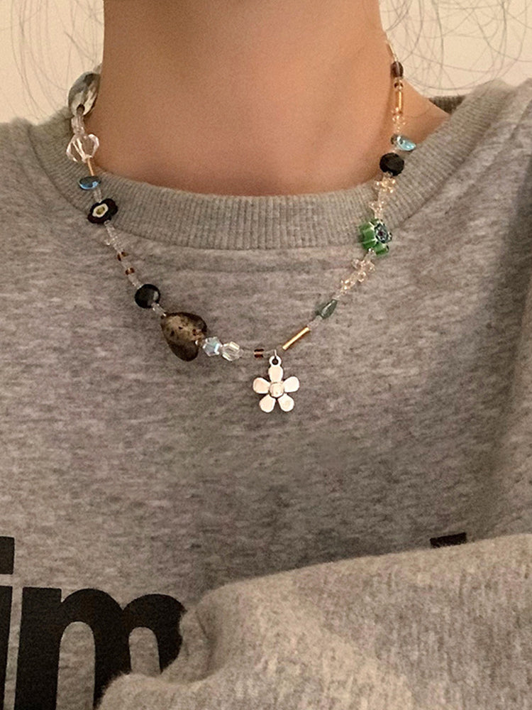 Dashingsoul Trendy Simple Daisy Necklace