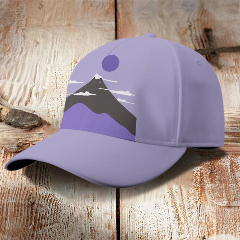 Dashingsoul Japanese Cat Art Print Cap