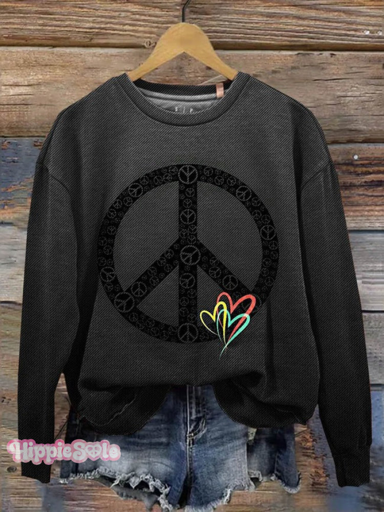 Peace And Love Art Print T-shirt