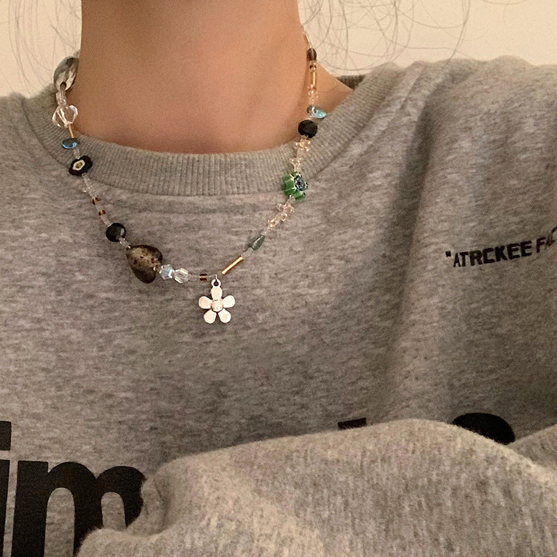 Dashingsoul Trendy Simple Daisy Necklace