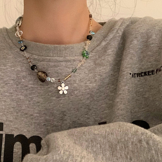 Dashingsoul Trendy Simple Daisy Necklace