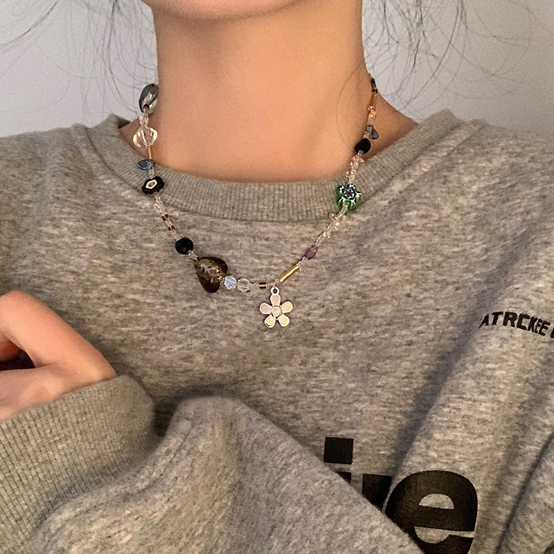 Dashingsoul Trendy Simple Daisy Necklace